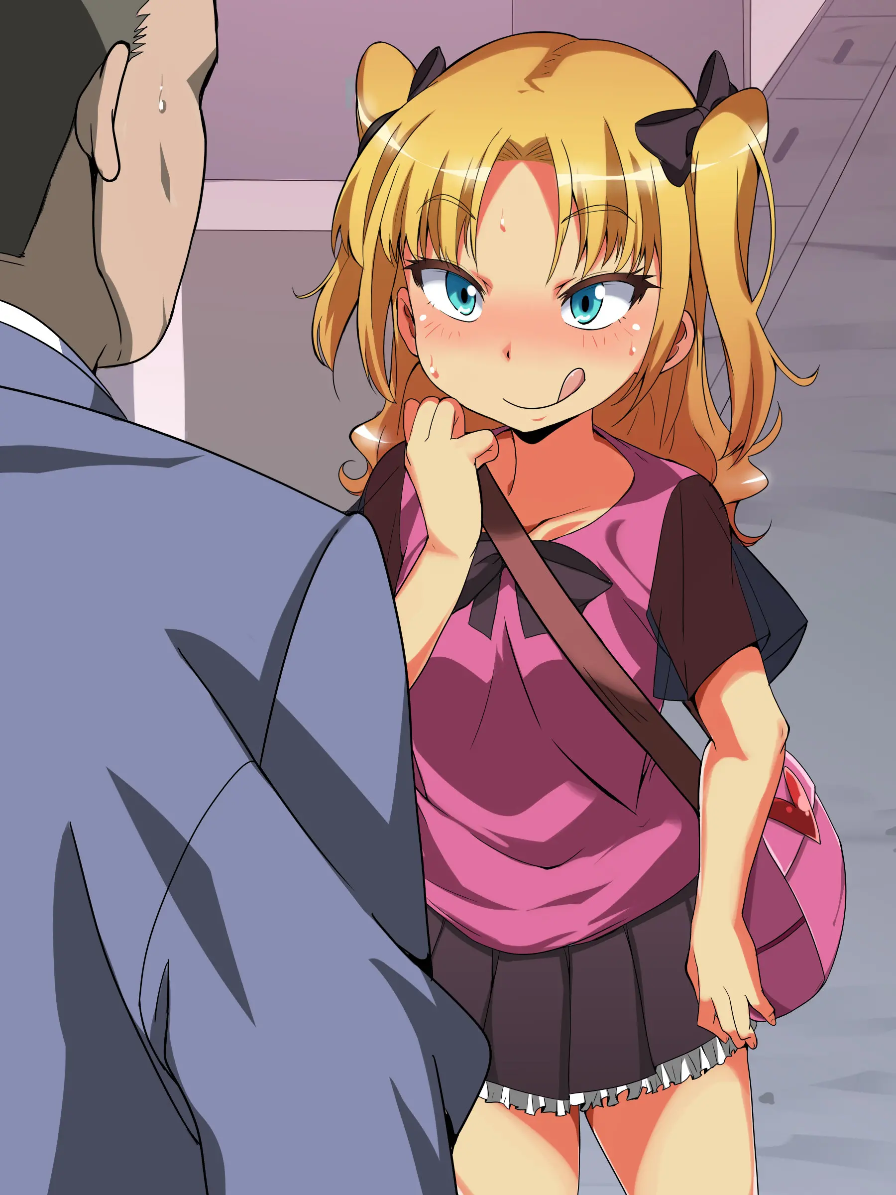 Enkou Shoujo Haramase Kan ~Itsunomanika Chuunen Chinpo No Toriko Ni Nachatta~ | 원조교제소녀임신강간